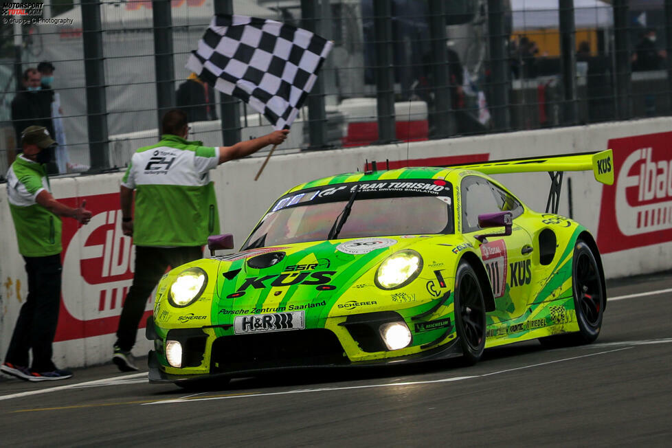 Endlich! Im Jahr 2021 feiert Grello seinen ersten Sieg beim 24h-Rennen auf dem Nürburgring, nachdem 