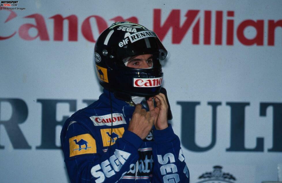... 1994 Grund zum Jubeln, weil Hill dann erstmals in Silverstone gewinnt - und 1996 wie sein Vater Graham Hill ebenfalls Formel-1-Weltmeister wird.