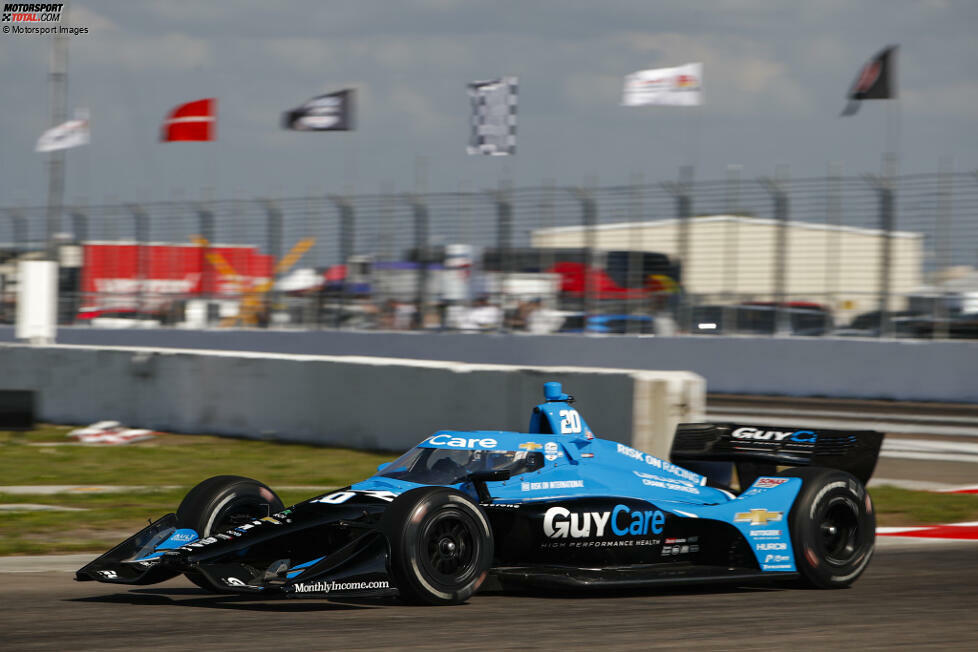 #20: Christian Rasmussen (Carpenter-Chevrolet) - Rookie 2024 * Rasmussen teilt sich das Auto im Saisonverlauf mit Ed Carpenter