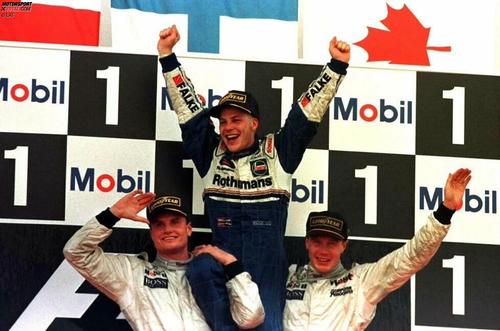 #8: Jacques Villeneuve (26 Jahre, 6 Monate, 17 Tage) - Weltmeister 1997