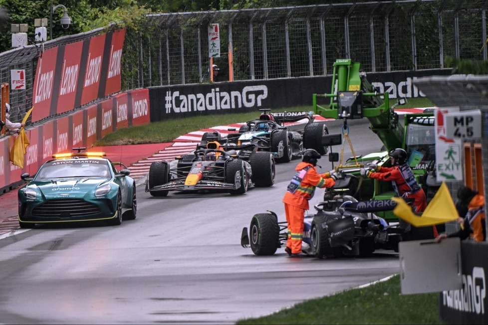 Keine Gnade beim Kanada-GP: Gleich mehrfach wird nach dem Rennen in Montreal zur 6 gegriffen - Die Redaktion ist insgesamt etwas strenger als Experte Marc Surer