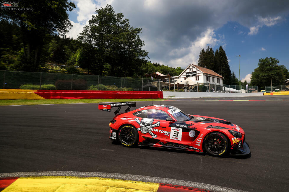 Platz 1 Silver-Cup: GetSpeed-Mercedes #3 - Anthony Bartone, James Kell, Yannick Mettler, Aaron Walker