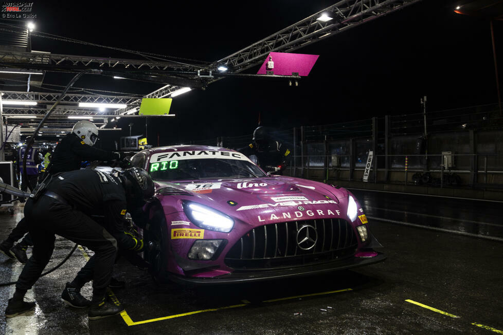 Platz 2 Pro-Am-Cup: Landgraf-Mercedes #16 - 