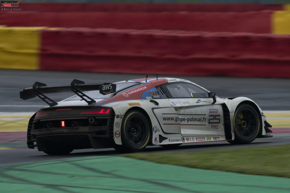 Platz 2 Gold-Cup: Sainteloc-Audi #25 - Paul Evrard, Gilles Magnus, Jim Pla, Ugo de Wilde