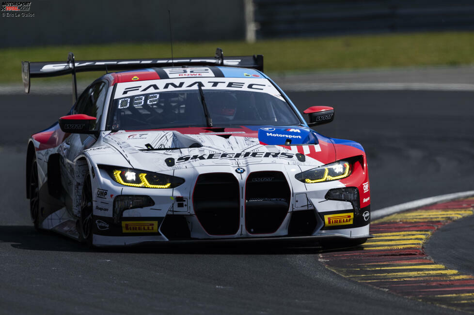 Platz 3 Pro-Cup: WRT-BMW #32 - Sheldon van der Linde, Dries Vanthoor, Charles Weerts