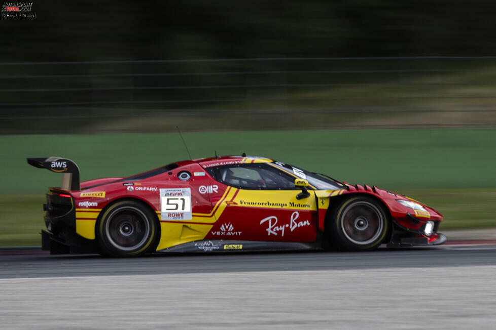 Platz 2 Pro-Cup: AF-Corse-Ferrari #51 - Alessandro Pier Guidi, Davide Rigon, Alessio Rovera