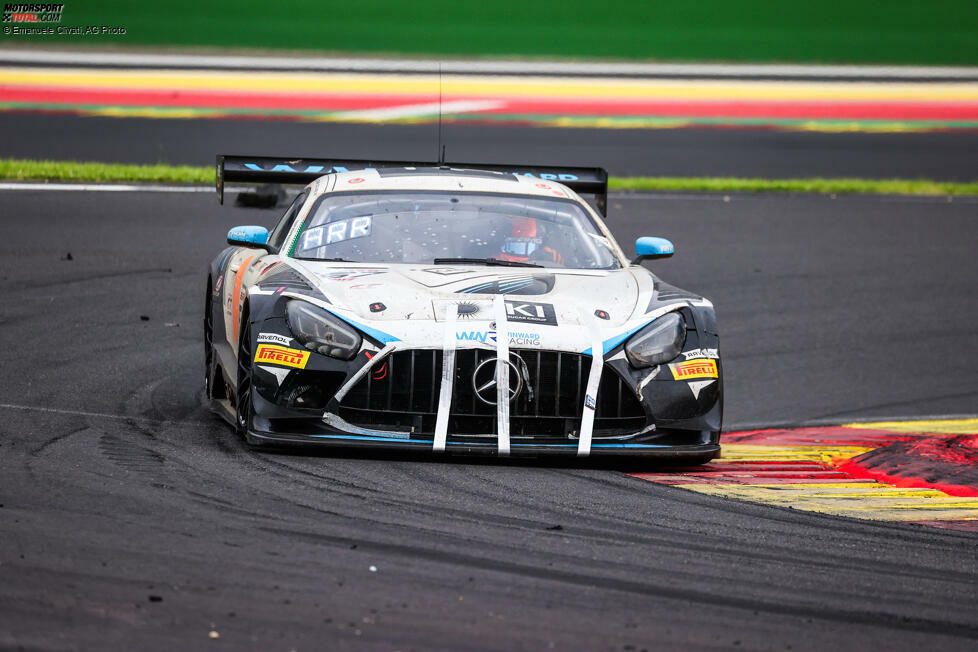 Platz 3 Silver-Cup: Winward-Mercedes #57 - Tanart Sathienthirakul, Colin Caresani, Daan Arrow