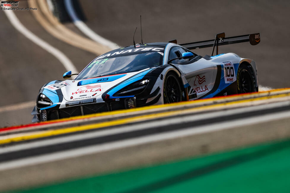 Platz 3 Pro-Am-Cup: RJN-McLaren #100 - Alex Buncombe, Joshua Caygill, Chris Buncombe, Jann Mardenborough