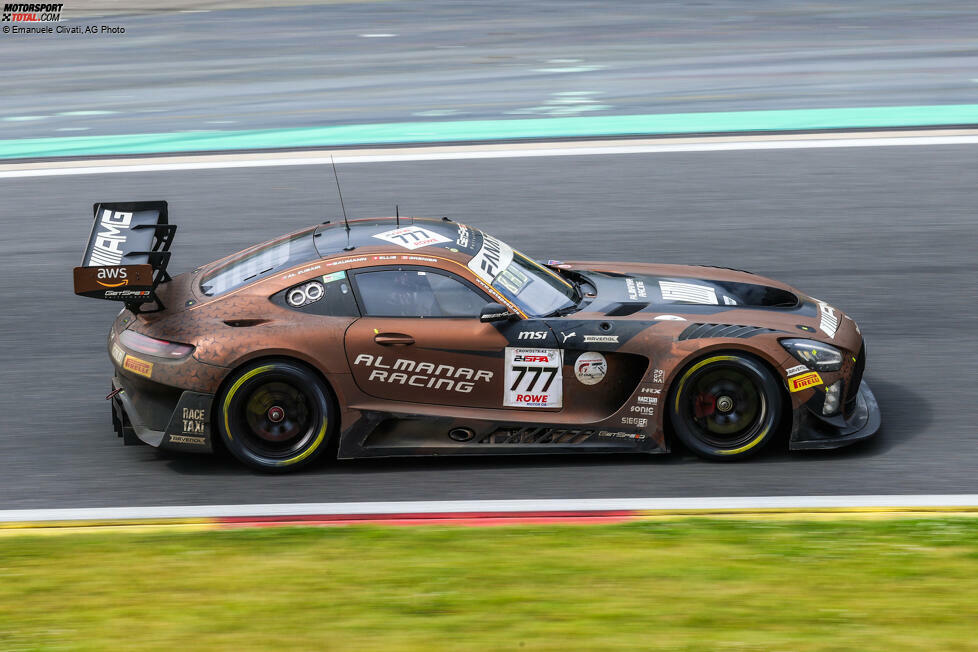 Platz 1 Gold-Cup: GetSpeed-Mercedes #777 - Al Fasail Al Zubair, Dominik Baumann, Mikael Grenier, Philip Ellis