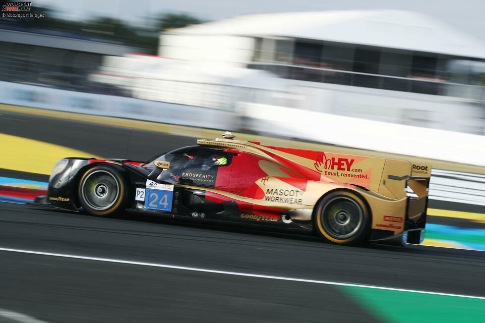 10. LMP2: Nielsen-Oreca #24 (Scherer/Heinemeier Hansson/Simpson)