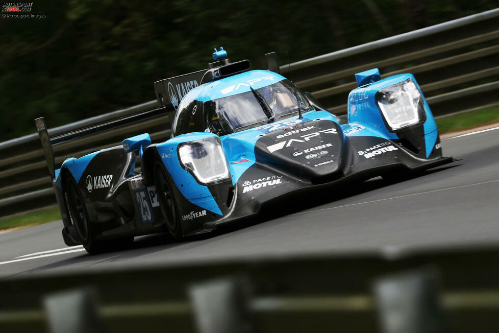 15. LMP2: APR-Oreca #25 (Kaiser/Caldwell/DeAngelis)