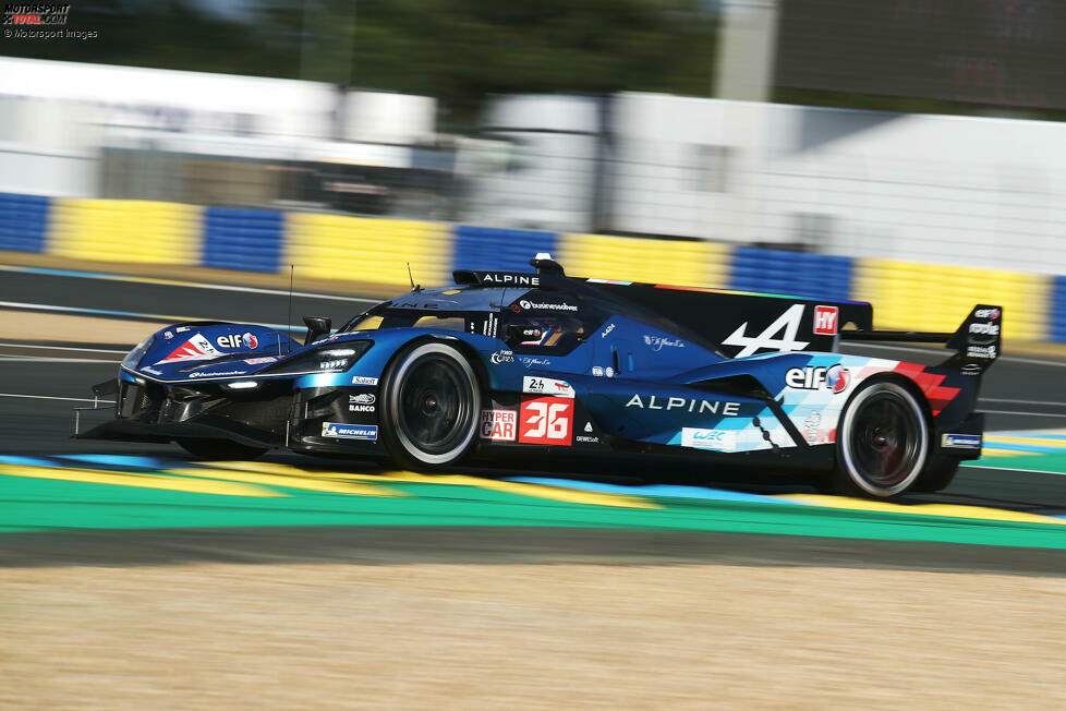 9. Hypercar: Alpine #36 (Lapierre/Schumacher/Vaxiviere)