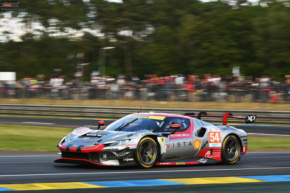 13. LMGT3: AF-Corse-Ferrari #54 (Flohr/Castellacci/Rigon)
