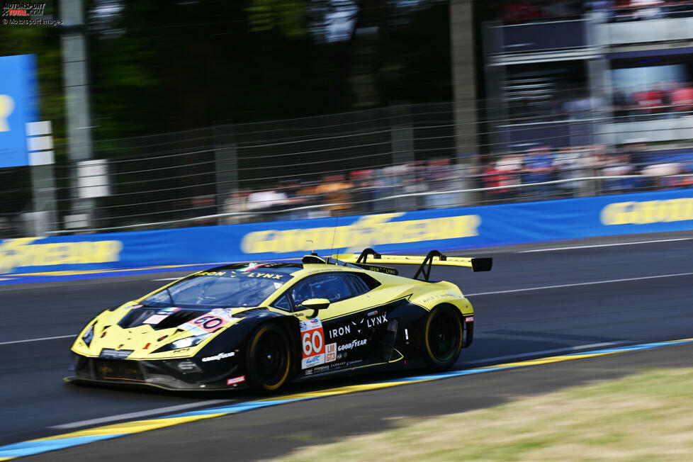 8. LMGT3: Iron-Lynx-Lamborghini #60 (Schiavoni/Cressoni/Perera)