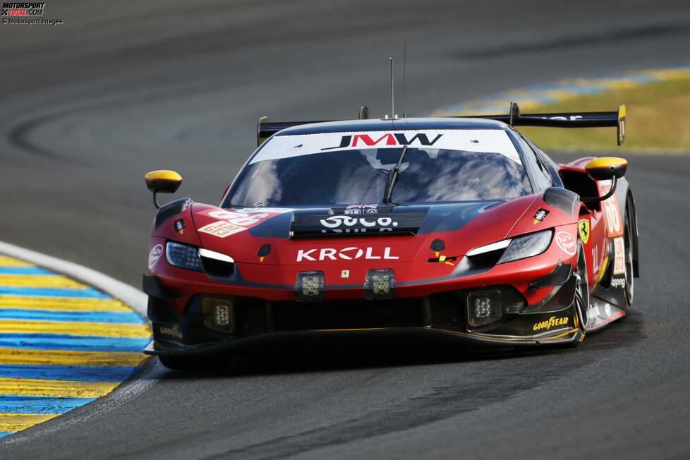 3. LMGT3: JMW-Ferrari #66 (Petrobelli/ten Voorde/Yoluc)