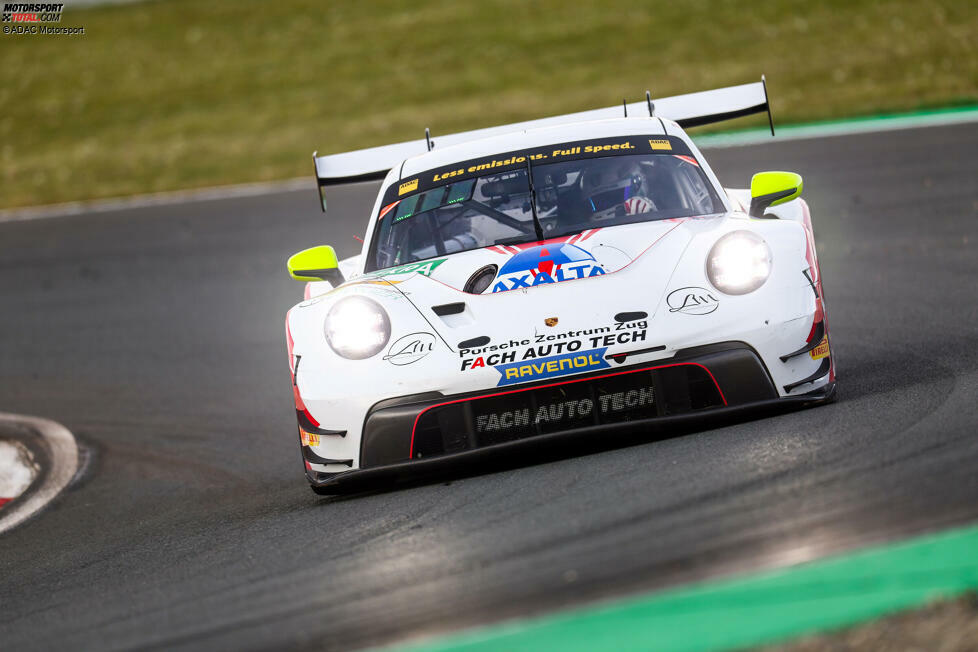 Platz 1 Pro-Am-Cup: Alexander Schwarzer/Alexander Fach (Porsche 911 GT3 R) - 333 Punkte (konkurrenzlos)