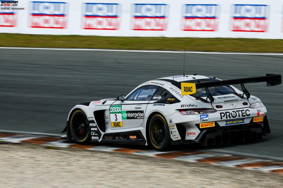 Platz 4 Gesamtwertung: Finn Wiebelhaus/Jannes Fittje (Mercedes-AMG GT3) - 151 Punkte