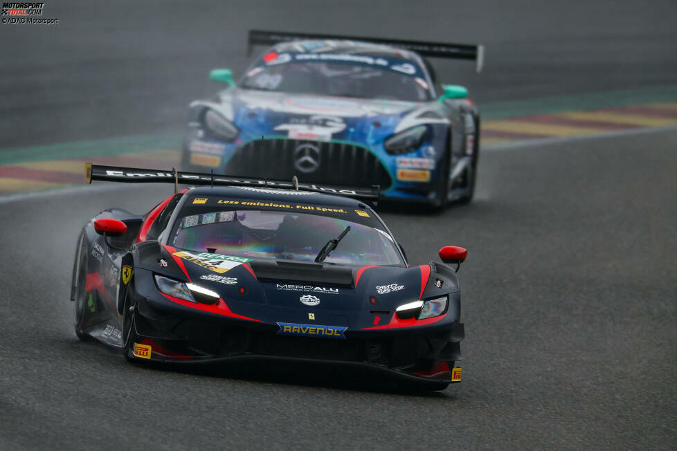 Platz 5 Gesamtwertung: Alain Valente/Jean-Luc D'Auria (Ferrari 296 GT3) - 128 Punkte