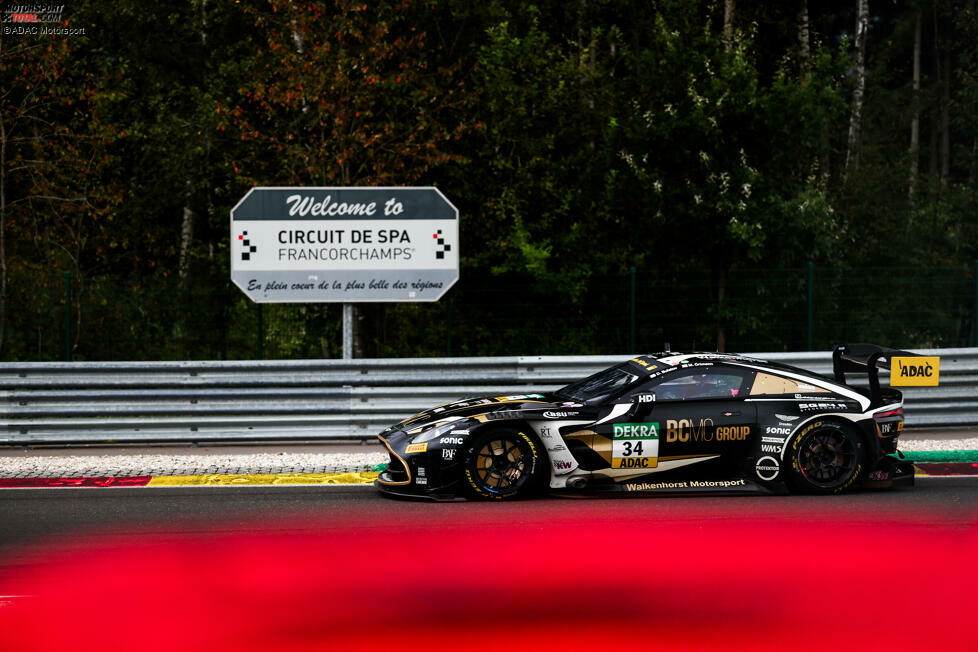 Platz 8 Gesamtwertung: Mike David Ortmann/Dennis Bulatov (Aston Martin Vantage AMR GT3 Evo) - 117 Punkte