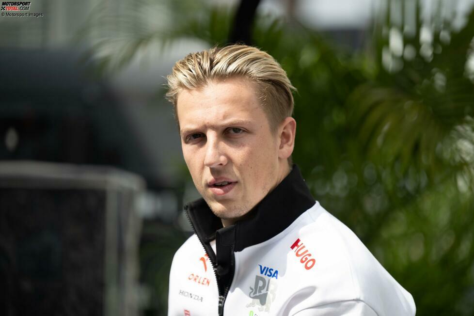 Liam Lawson (Redaktion: 4) - Einige in der Redaktion finden sogar, dass er etwas zu hart kämpft. Auch Helmut Marko sagt ganz offen, dass man zumindest gegen das Red-Bull-Schwesterauto nicht so hart fahren sollte. Ein eher schwieriges Wochenende für ihn.