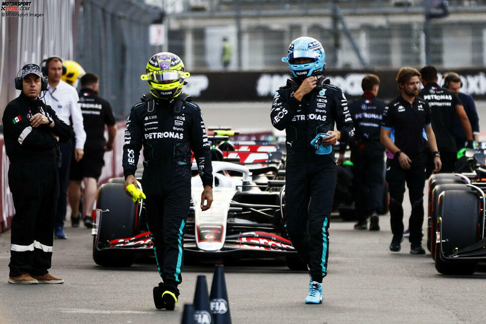 Lewis Hamilton (Redaktion: 3) - Wir haben den Rekordchampion etwas schlechter gesehen. Im Qualifying langsamer als der Teamkollege, im Rennen steckte er dann lange hinter diesem, obwohl Russells Auto beschädigt war. Nach vorne wäre aber sowieso nicht mehr gegangen.