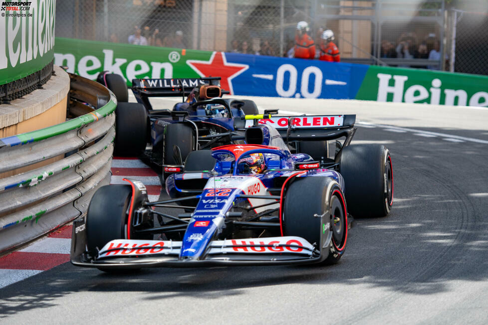 8. Monaco: Tsunoda triumphiert im Fürstentum, holt seinen dritten Sieg in Serie und profitiert zudem davon, dass Hülkenberg und auch seine weiteren WM-Verfolger ausscheiden. Gasly holt hinter Albon seinen ersten Podestplatz. Stand: 1. Tsunoda (55), 2. Hülkenberg (45), 3. Magnussen (25), 4. Ocon (19), 5. Albon (21).