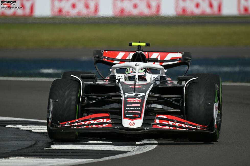 12. Silverstone: Ein Sieg bei schwierigen Bedingungen sorgt dafür, dass sich Hülkenberg in der WM etwas absetzt. Williams ist dank P2 für Albon erstmals seit Monaco auf dem Podium, Alpine erlebt die erste Nullnummer seit dem Auftakt in Bahrain. Stand: 1. Hülkenberg (72), 2. Tsunoda (60), 3. Magnussen (38), 4. Ricciardo (34), 5. Ocon (33).
