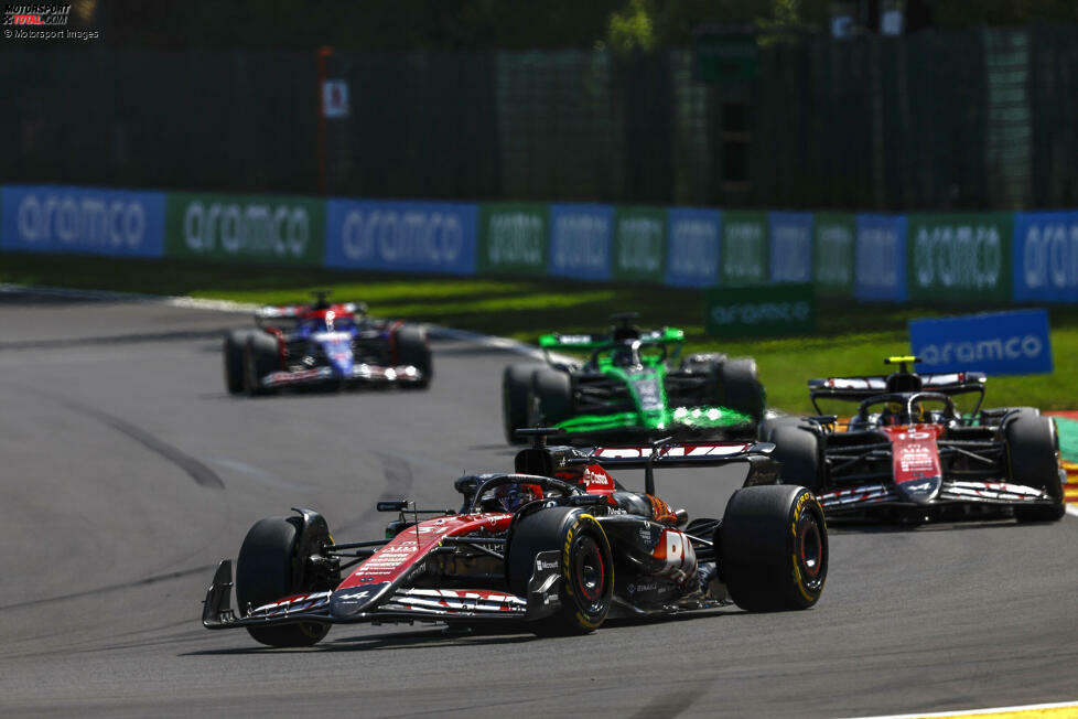 14. Spa: Belgien ist das Rennen der Außenseiter: Ocon feiert vor Ricciardo und Albon seinen ersten Saisonsieg, während die beiden Titelrivalen Hülkenberg und Tsunoda ohne Punkte bleiben. In der WM ändert sich vorne also nichts. Stand: 1. Hülkenberg (76), 2. Tsunoda (70), 3. Ricciardo (46), 4. Ocon (43), 5. Magnussen (42).