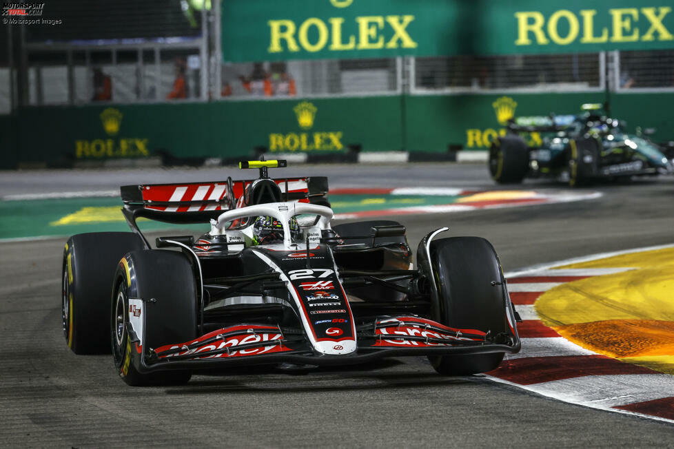 18. Singapur: Hülkenberg feiert den ersten Sieg seit Silverstone und macht einen großen Schritt Richtung Titel, obwohl Tsunoda nach vier Nullnummern auch endlich wieder punktet. Rookie Colapinto steht auch in seinem dritten Rennen auf dem Podium. Stand: 1. Hülkenberg (95), 2. Tsunoda (74), 3. Albon (57), 4. Ricciardo (54), 5. Ocon (50).