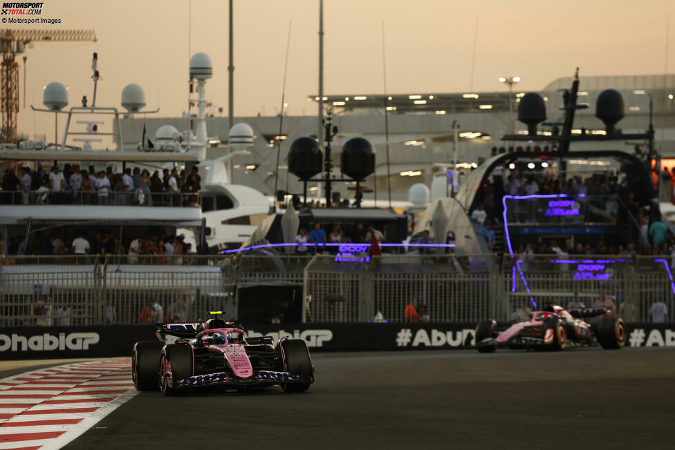 24. Abu Dhabi: Gasly holt seinen zweiten Sieg in Folge, doch in der WM kommt der Endspurt zu spät. Albon steht erstmals seit Baku wieder auf dem Podium und verdrängt Ocon noch aus den Top 5, dessen Vertreter Doohan punktet beim Debüt auf P6. Stand: 1. Hülkenberg (132), 2. Tsunoda (91), 3. Gasly (85), 4. Magnussen (73), 5. Albon (62.).
