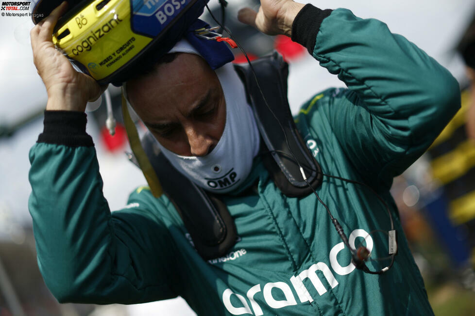 Fernando Alonso (Redaktion: 3) - Der spanier selbst spricht von einem seiner besten Rennen, aber diese Aussage haben wir von ihm schon dutzende Male gehört. Wir haben nichts Besonderes gesehen, außer dass er Teamkollege Stroll geschlagen hat.