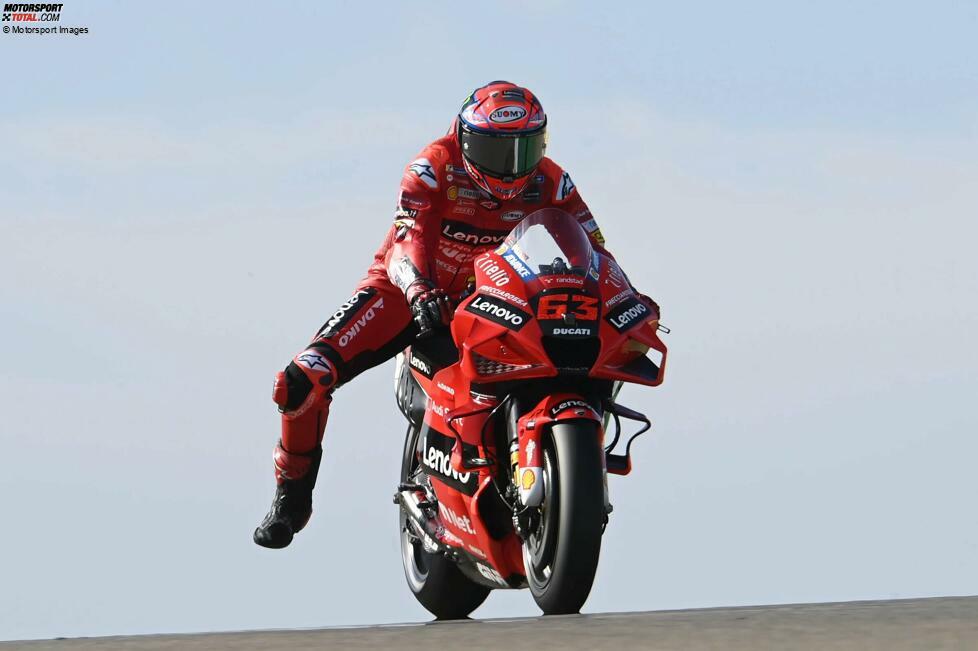 2021: Francesco Bagnaia (Ducati Desmosedici GP21)