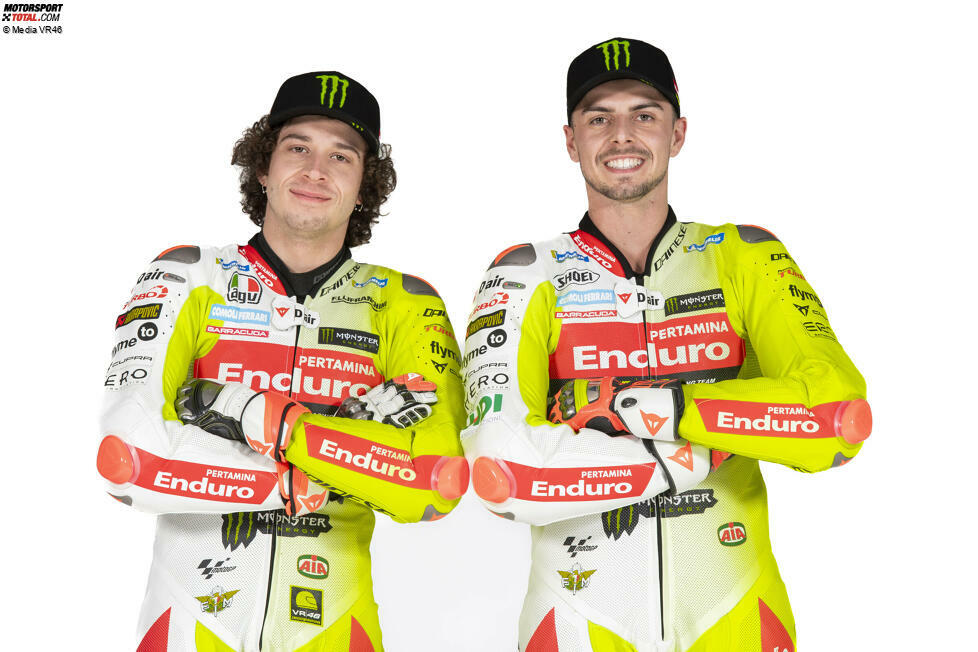 Pertamina Enduro VR46 Racing Team: Marco Bezzecchi #72, Fabio Di Giannantonio #49