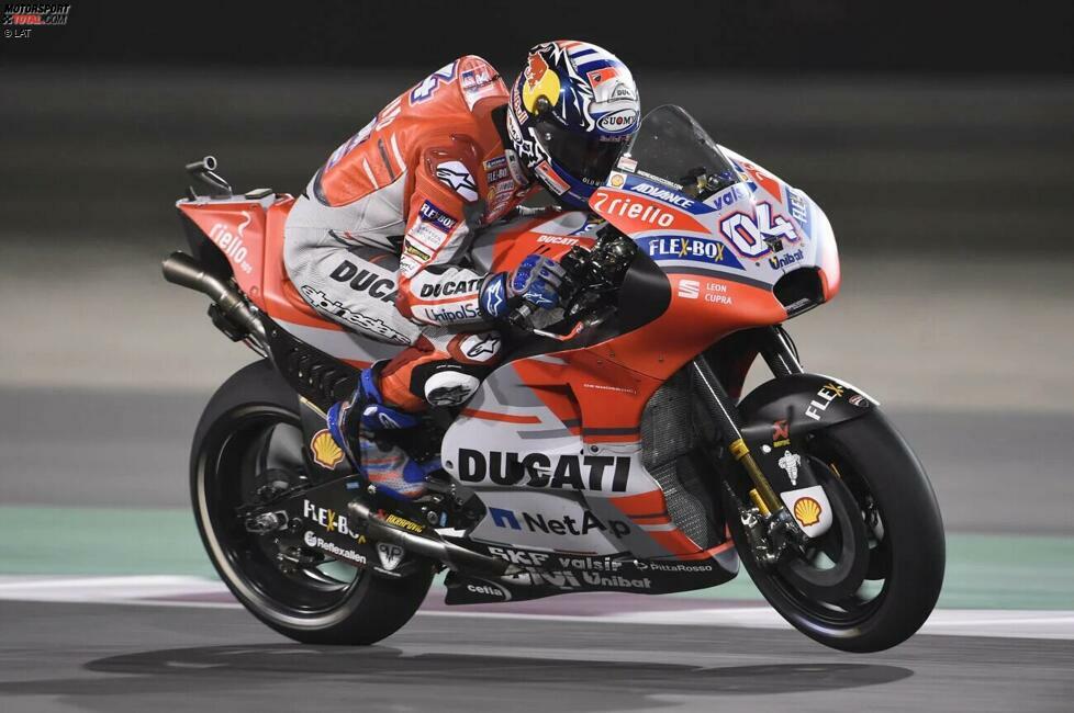 2018: Andrea Dovizioso (Ducati Desmosedici GP18)