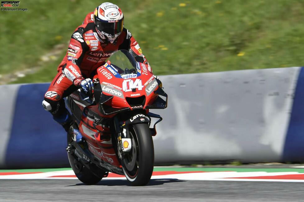 2020 (Spielberg 1): Andrea Dovizioso (Ducati Desmosedici GP20)