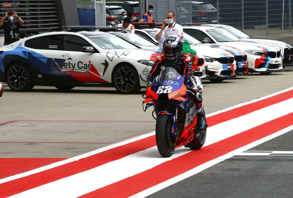 5: Miguel Oliveira schrieb Geschichte für Portugal, als er beim Grand Prix der Steiermark 2020 den ersten Sieg für das Land errang. Zum Saisonabschluss gewann er sein Heimrennen und stieg ins KTM-Werksteam auf, wo er drei weitere Rennen für sich entscheiden konnte.