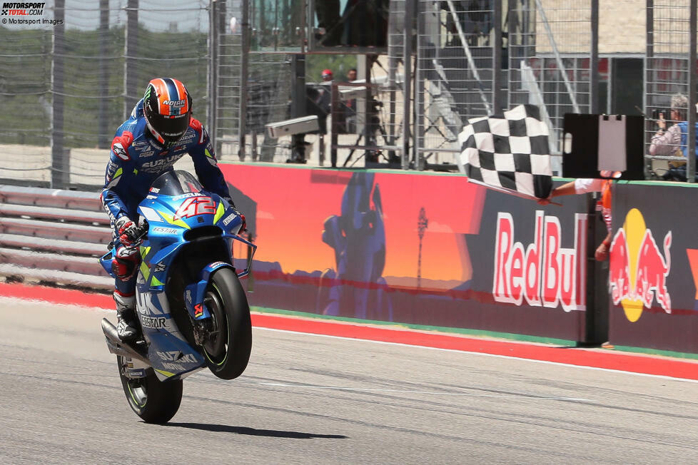 6: Mit seinem Sieg beim Grand Prix of the Americas 2019 wurde Alex Rins der 23. verschiedene Sieger in 18 Jahren MotoGP. Seitdem hat er fünf weitere gesammelt, mit einem herausragenden Abschluss des Jahres 2022, als er das letzte Rennen mit Suzuki gewann. 2023 gelang ihm mit Honda auf seiner Paradestrecke in Austin erneut ein Sieg.