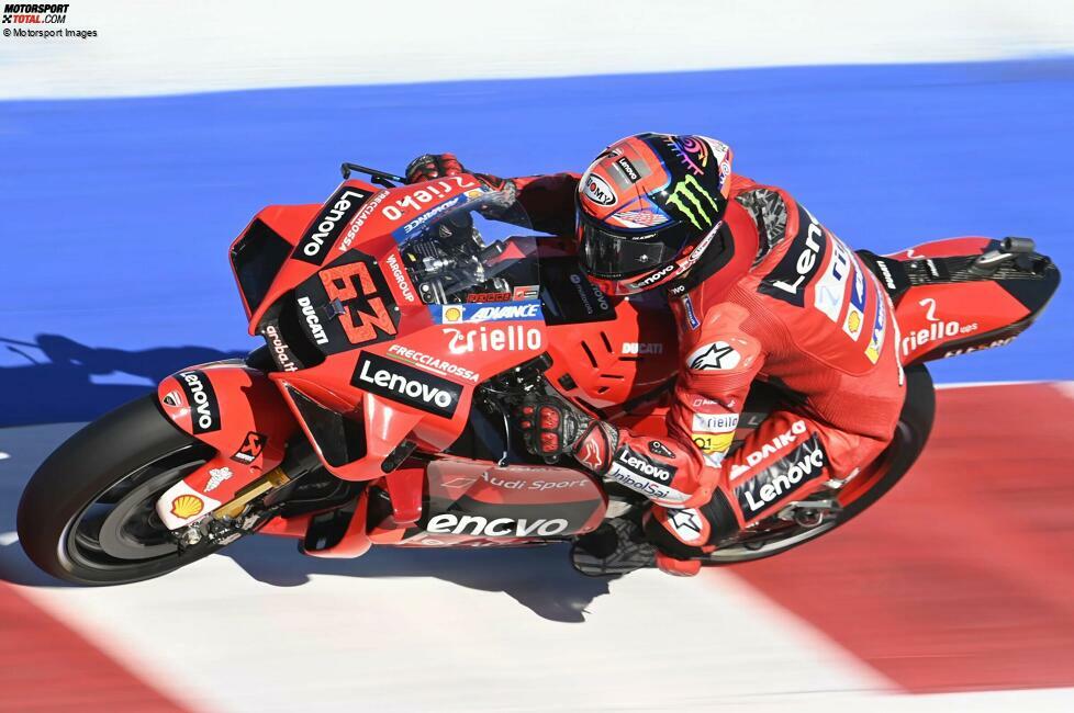 2021 (Misano 1): Francesco Bagnaia (Ducati Desmosedici GP21)