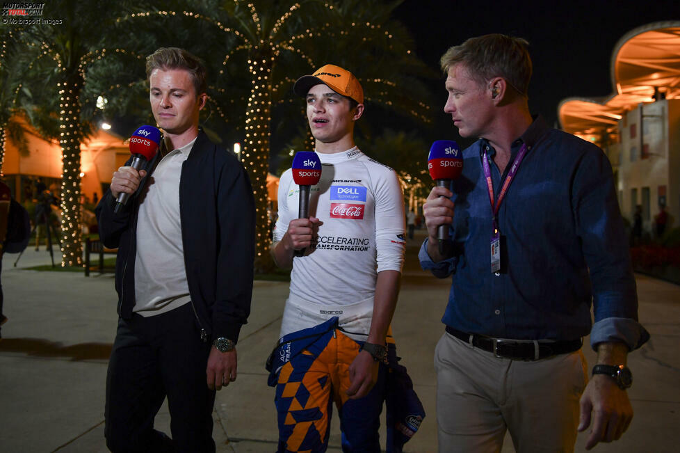 ... doch gleich bei seinem zweiten Grand Prix in Bahrain wird Norris Sechster und sammelt damit seine ersten Zähler in der Königsklasse. Insgesamt punktet er 2019 in elf Rennen, doch in der WM hat der erfahrenere Sainz die Nase am Ende mit 96:49 Punkten vorne.