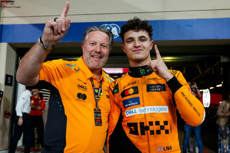 Lando Norris (Redaktion: 1) - Komplette Zustimmung von uns. Hatte in Qualifying und Rennen alles im Griff, wirkte nie wirklich in Gefahr und brachte McLaren am Ende so den Titel. 2025 will er auch Fahrer-Weltmeister werden. Wenn er regelmäßig solche Leistungen zeigt, hat er vermutlich gute Chancen.