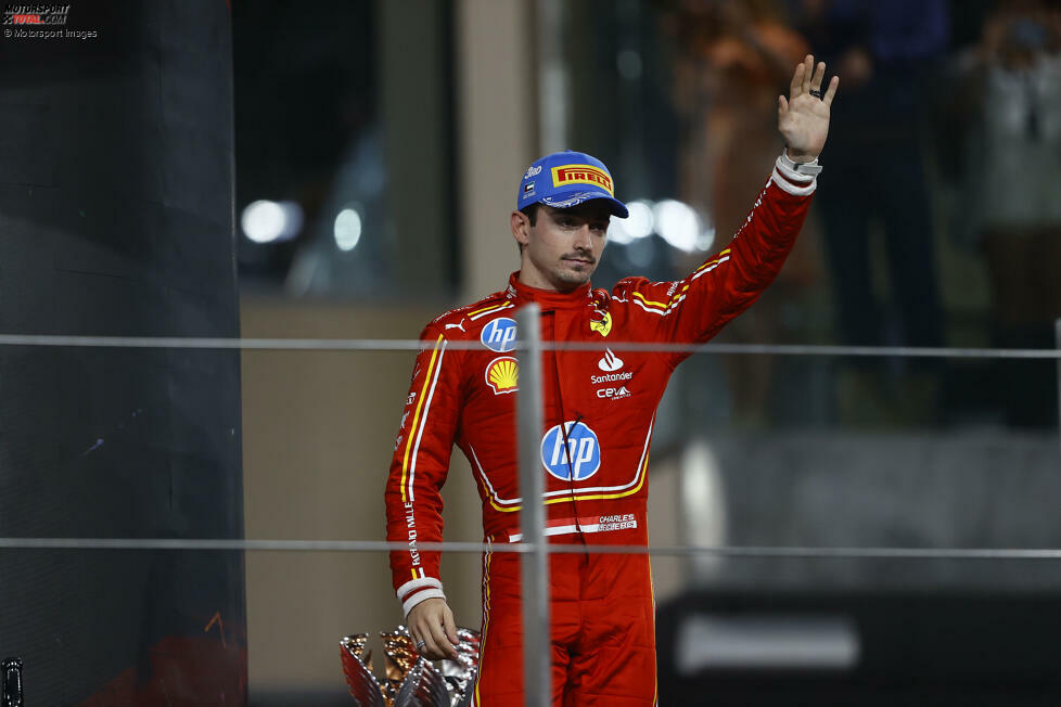 Charles Leclerc (Redaktion: 2) - Hier sind wir kritischer, weil er sich mit dem Qualifying selbst in eine schlechtere Ausgangslage brachte. Das Rennen war dann natürlich top, aber vielleicht wäre mehr als P3 drin gewesen, wenn er eben von weiter vorne gestartet wäre.