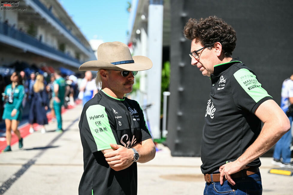 Valtteri Bottas (Redaktion: 5) - Auch bei uns kommt der Finne nicht besser weg. Sagt selbst, dass er es verdient hat, sein Cockpit 2025 zu behalten. Das hat er an diesem Wochenende nicht unbedingt gezeigt.
