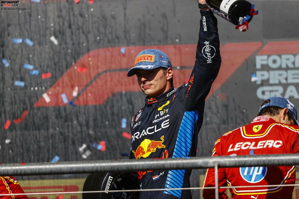 Max Verstappen (Redaktion: 1) - Auch bei ihm haben wir lange diskutiert. Letztendlich ist die Mehrheit für die Bestnote, mit der aber nicht alle einverstanden sind. Die Aktionen gegen Norris sehen wir überwiegend clever. Wer nicht bestraft wird, der hat auch nichts falsch gemacht.