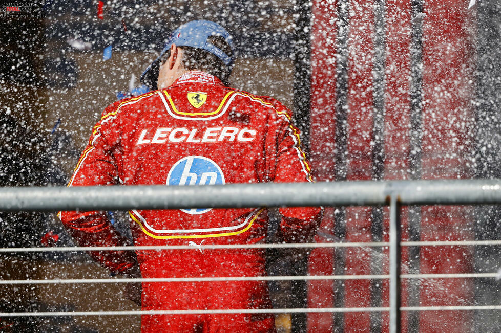 Charles Leclerc (Redaktion: 1) - Mehrere Fahrer bekommen in Austin die Bestnote, aber nur Leclerc bekommt sie von unserem Experten und auch von uns. Kleinere Abzüge, weil er in Sprint und Qualifying hinter dem Teamkollegen war. Im Rennen aber überragend und ein verdienter Sieger.