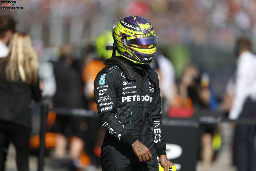 Lewis Hamilton (Redaktion: 3) - Das sehen wir auch so, weshalb es auch von uns keine bessere Note gibt. War am ganzen Wochenende der langsamere der beiden Mercedes-Piloten. Im Qualifyingduell steht es inzwischen 1:6 gegen Russell, und das Rennen hätte er unter normalen Umständen auch hinter dem Teamkollegen beendet.