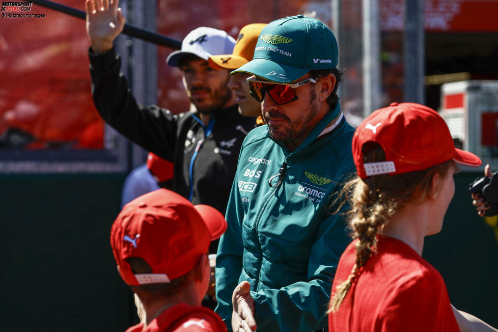 Fernando Alonso (Redaktion: 4) - Wir sehen die Aktion nicht ganz so kritisch, sind aber auch der Meinung, dass es kein gutes Wochenende war. Im Qualifying nach einem Fehler Letzter in Q3 und im Rennen wäre er ohne VSC-Glück auch gar nicht erst vor Russell und so weit vorne gewesen.