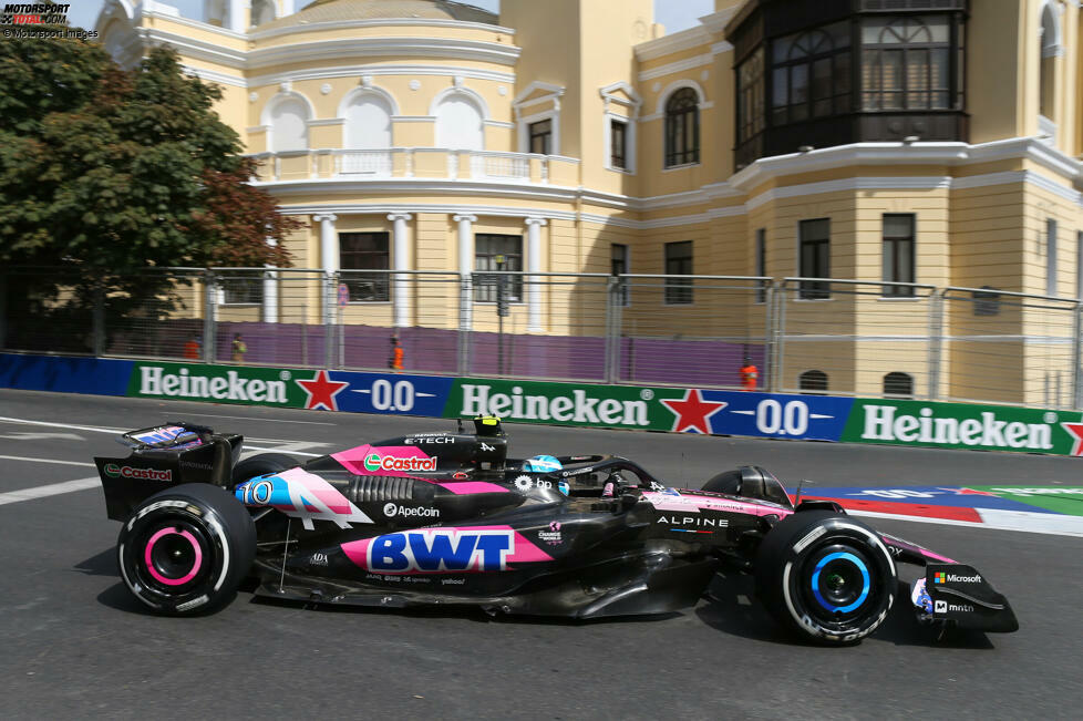 Pierre Gasly legte in Baku mit einem Satz C3-Reifen insgesamt 300,150 Kilometer (50 Runden) zurück, was die längste Distanz auf einer einzigen Mischung war.