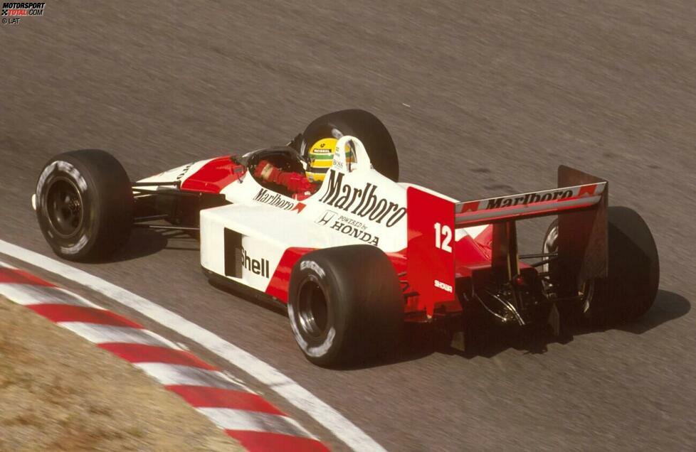 Ayrton Senna (8): Der Brasilianer ist in der modernen Formel 1 der König der Qualifikationsrunde! Er stellt mit saisonübergreifend acht Poles zwischen Jerez 1988 und Phoenix 1989 nicht nur einen bis heute gültigen Rekord auf. Er schafft es im Laufe seiner Karriere auch ganze viermal, mindestens sechs Polepositions in Folge zu holen.
