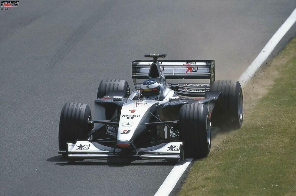 Mika Häkkinen (6): Der Finne ist 1999 bereits einmaliger Weltmeister, als er es zwischen den Rennen in Silverstone und Monza ebenfalls sechsmal in Serie auf die Poleposition schafft. Aber: Wie auch Lauda kann Häkkinen von diesen sechs Rennen nur ein einziges gewinnen.