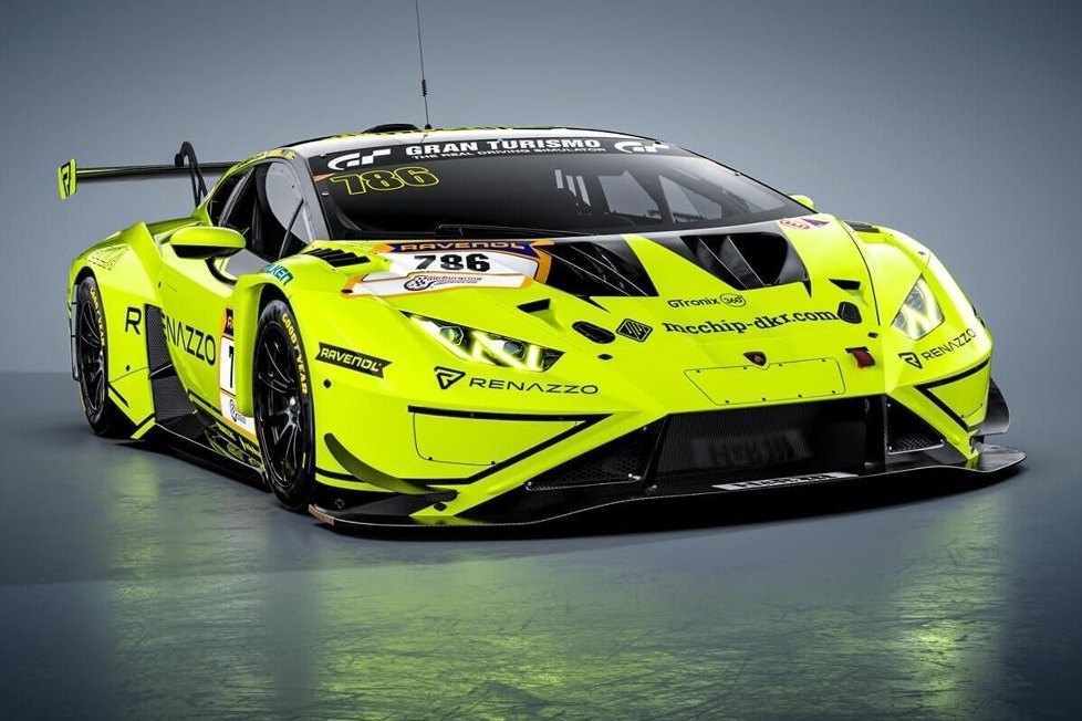 Renazzo Motor bringt mit mcchip-dkr einen Lamborghini Huracan GT3 Evo2 auf die Nordschleife - Kiki Sak Nana, Danny Kubasik und Christoph Breuer am Steuer